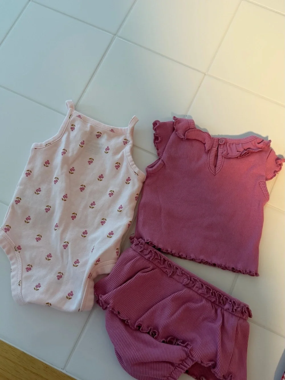 Carters soft pink